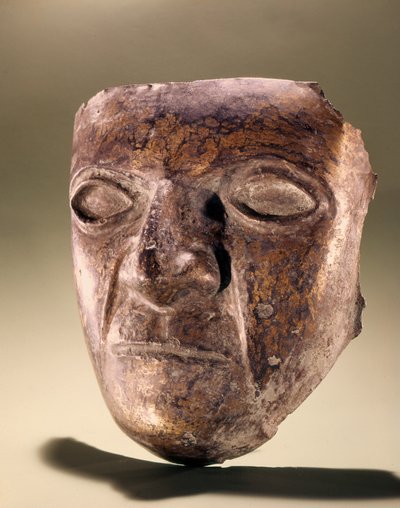 Inka-Maske von Peruvian School